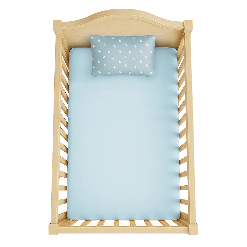 Jogo de Lençol Berço Americano Bublim Carrinhos 2 Peças