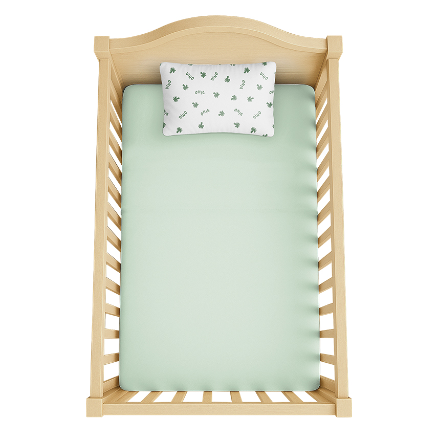 Jogo de Lençol Berço Americano Bublim Dino Árvore 2 Peças