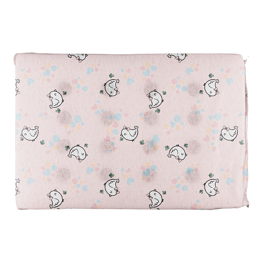 Travesseiro Antissufocante Bebê Bublim Estampa Pássaro