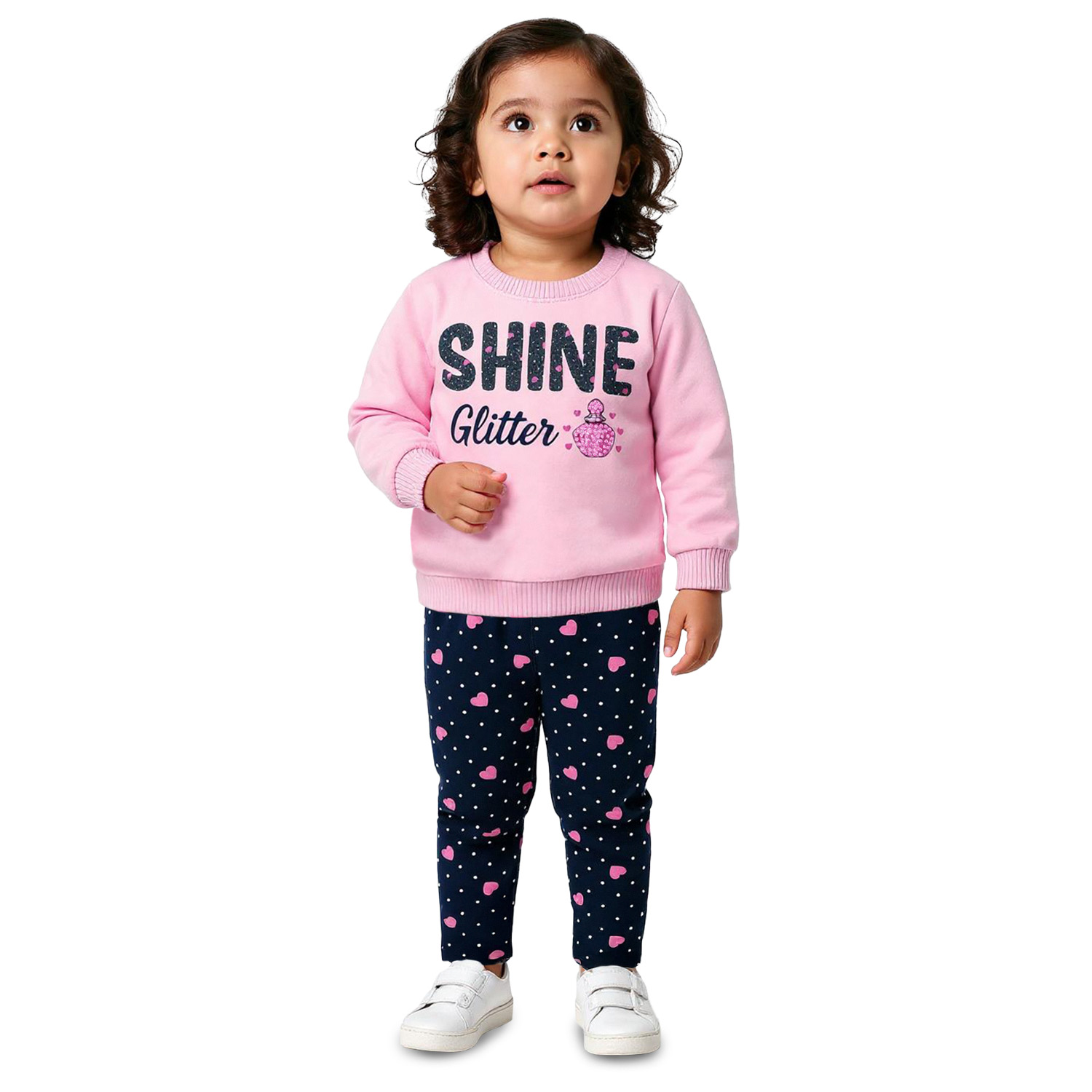 Conjunto Infantil Kyly Blusão Estampado E Calça Legging