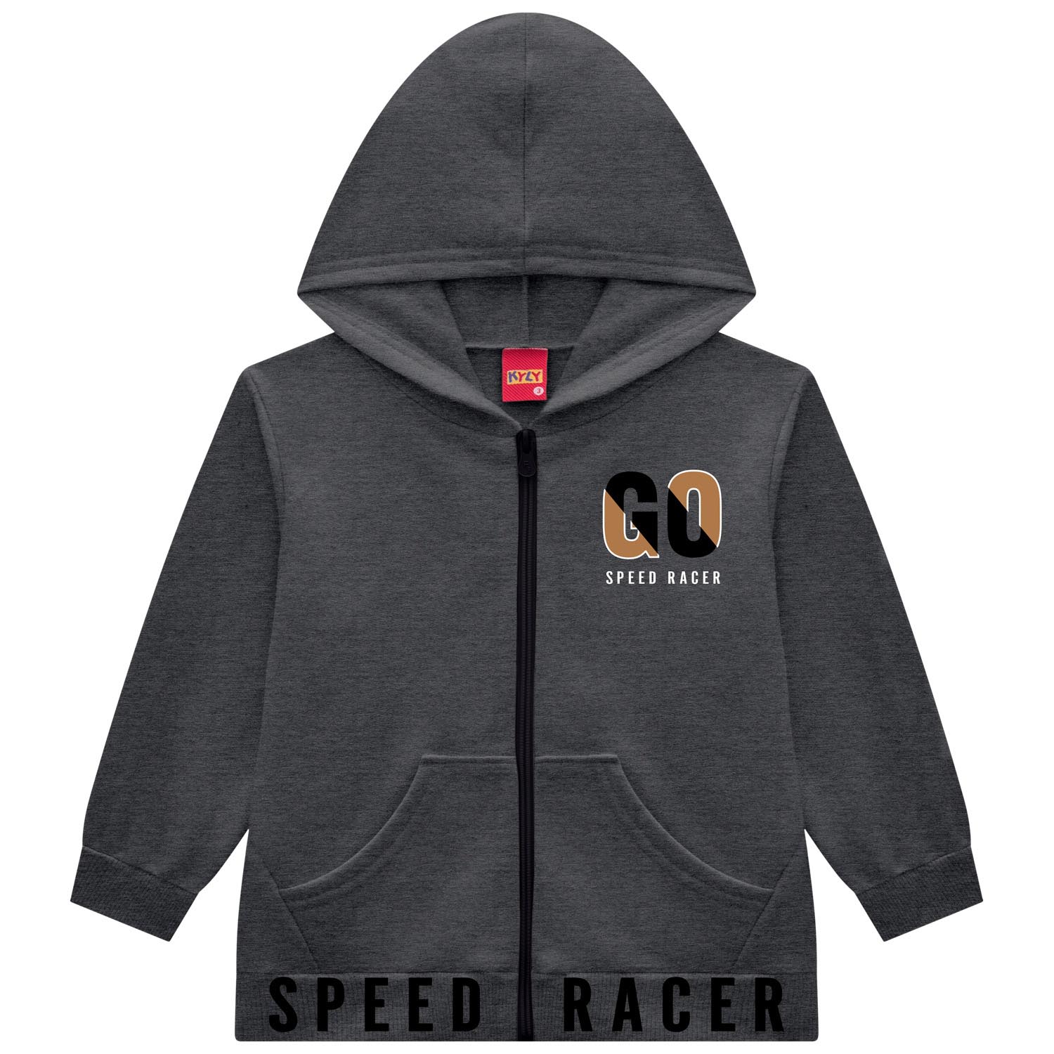 Conjunto Infantil Kyly Jaqueta Estampa Speed Racer E Calça