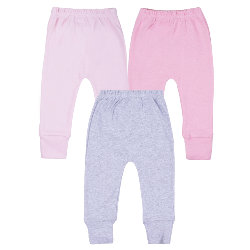 Kit Calça Bebê  Baby Bee Suedine Bordado Raposa 3 Peças