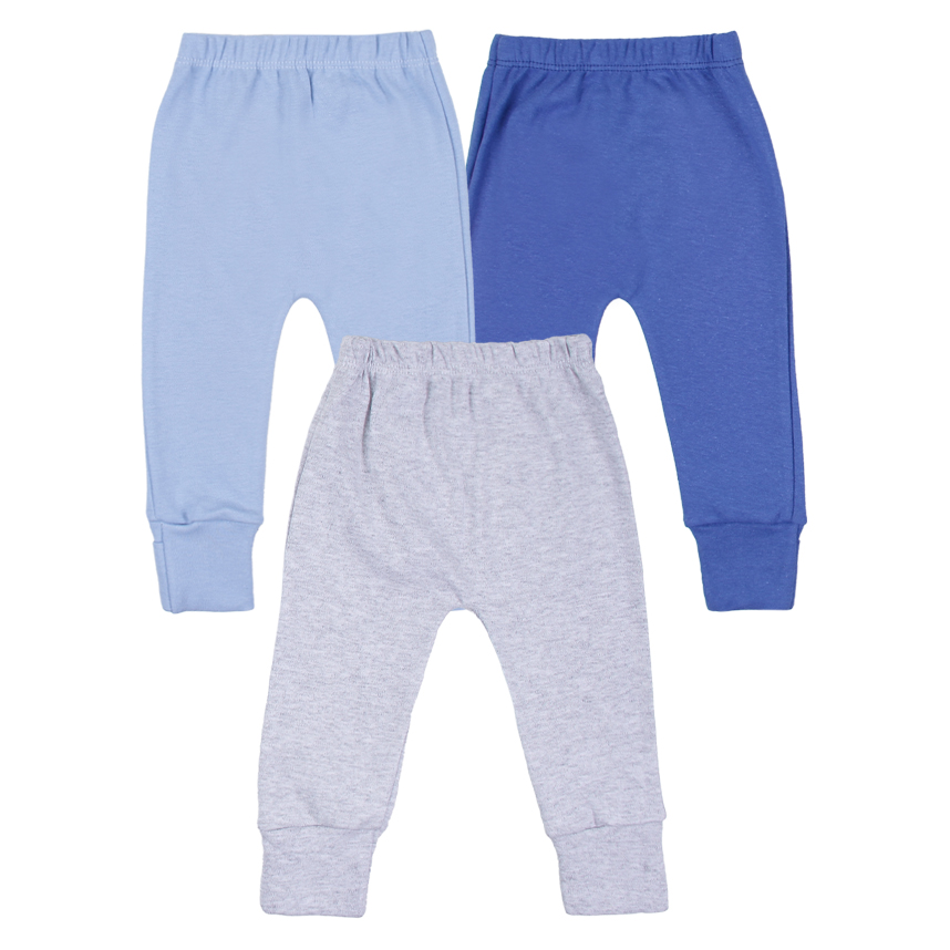 Kit Calça Bebê Baby Bee Suedine Bordado Raposa 3 Peças