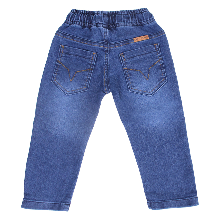 Calça Jeans Infantil Articolare Cós Elástico com Cadarço