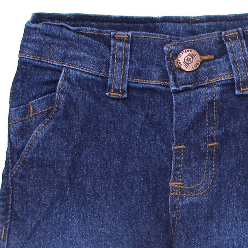 Calça Jeans Infantil Articolare Básica Detalhe Used Calça Jeans Infantil Articolare Básica Detalhe Used