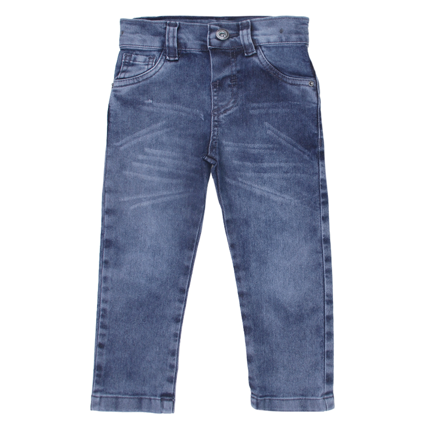 Calça Jeans Infantil Articolare Detalhe Used Bigode