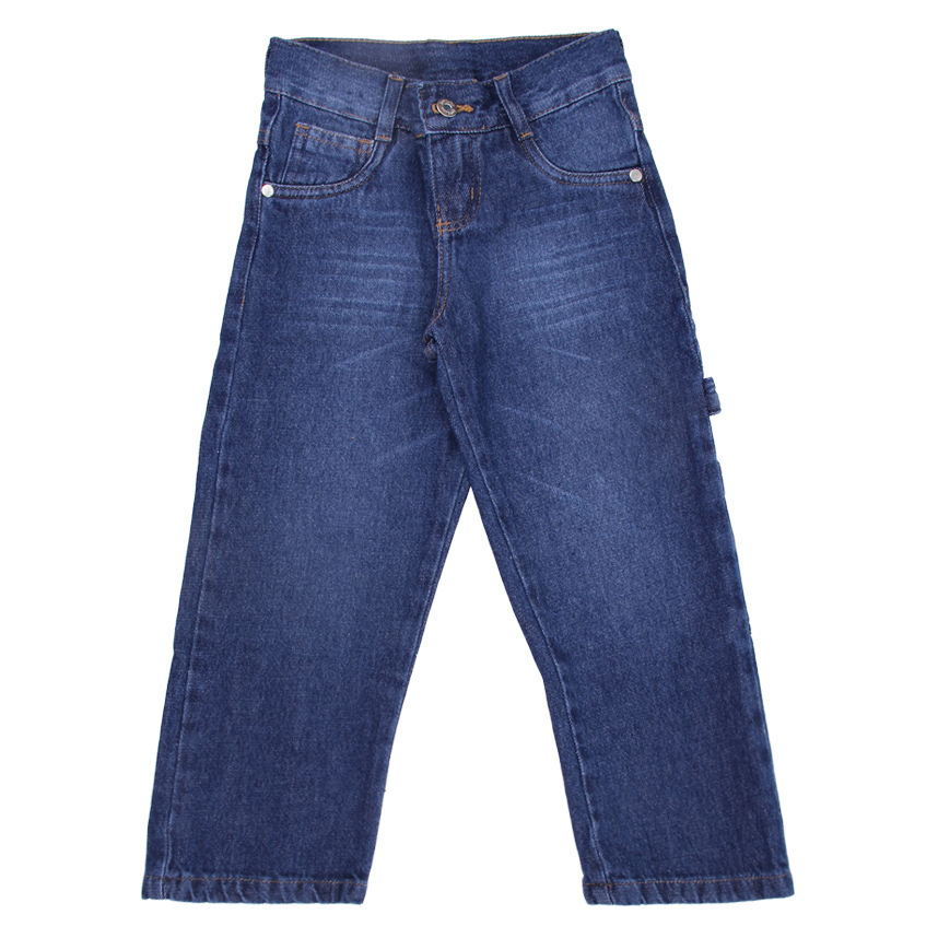 Calça Jeans Infantil Kookabu Detalhe Used com Bolso Falso