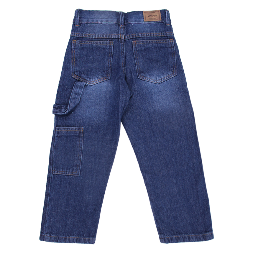 Calça Jeans Infantil Kookabu Detalhe Used com Bolso Falso