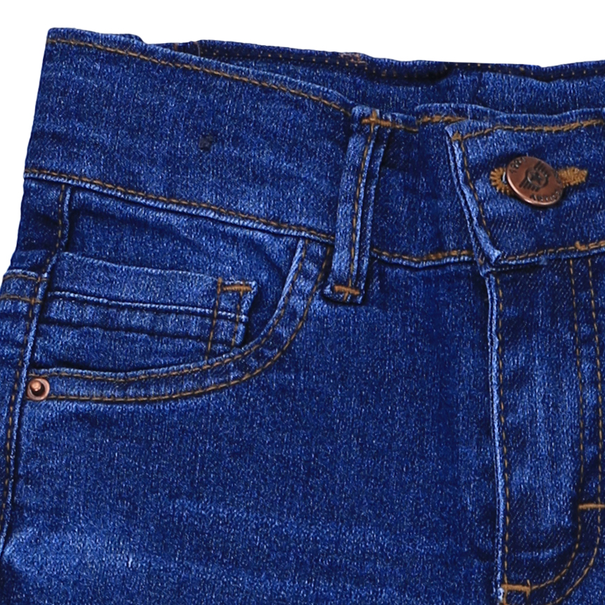 Calça Jeans Infantil Articolare Detalhe Used Bigode