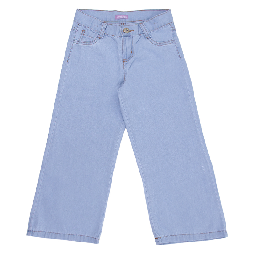 Calça Sarja Juvenil Articolare Cós Elástico Com Cordão