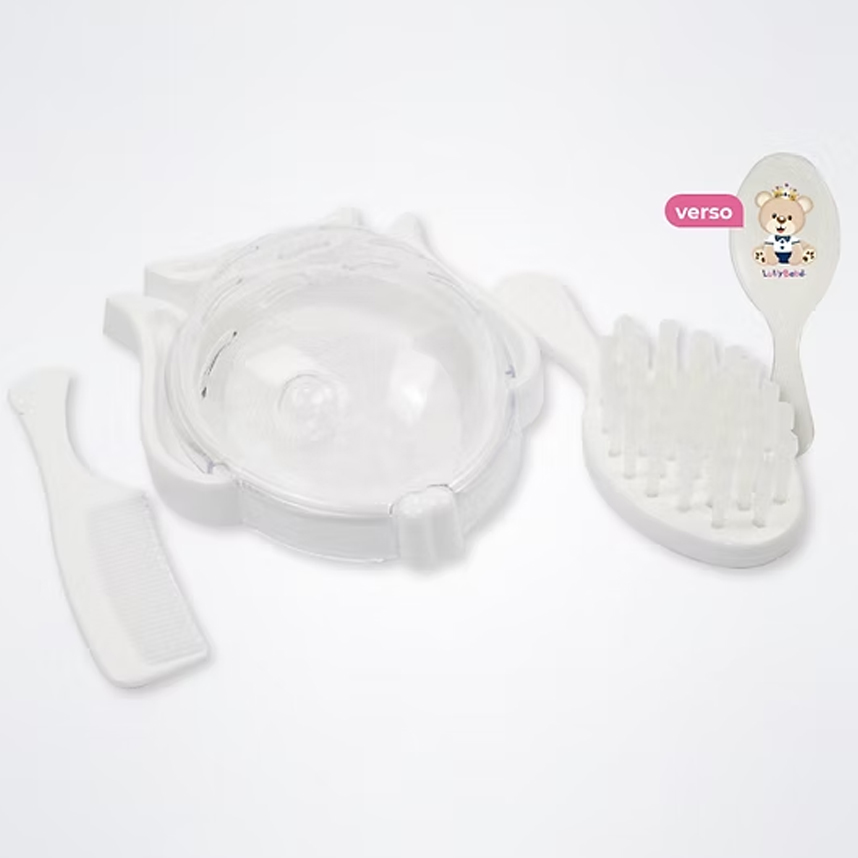 Kit Higiene Lully Bebê Peixe Blister 03 Peças