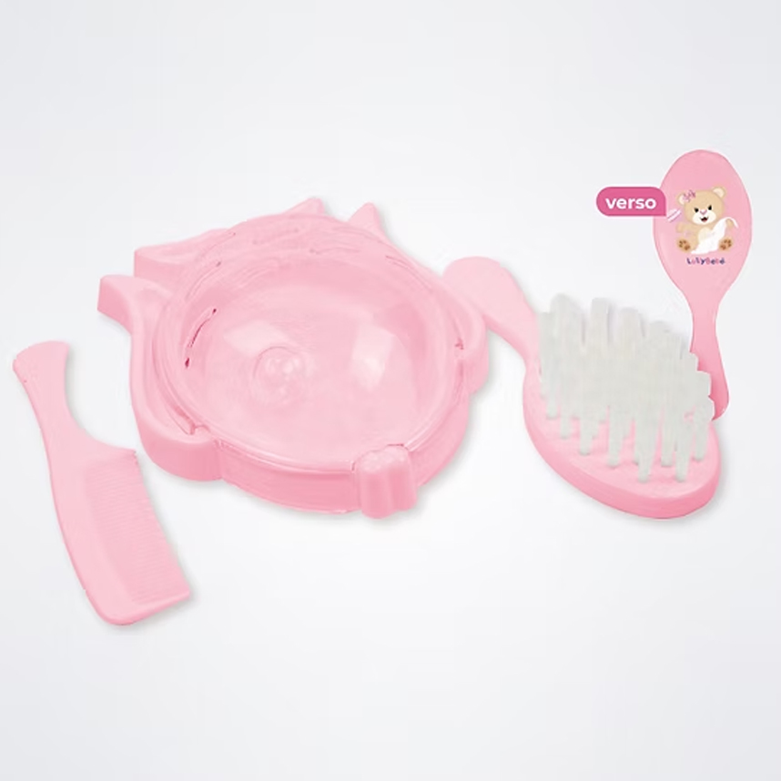 Kit Higiene Lully Bebê Peixe Blister 03 Peças Kit Higiene Lully Bebê Peixe Blister 03 Peças