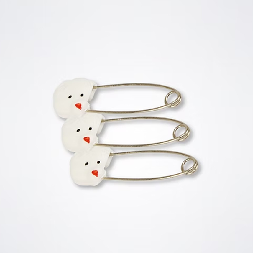 Kit Alfinete Para Fralda Lully Bebê Com 3 Unidades Kit Alfinete Para Fralda Lully Bebê Com 3 Unidades