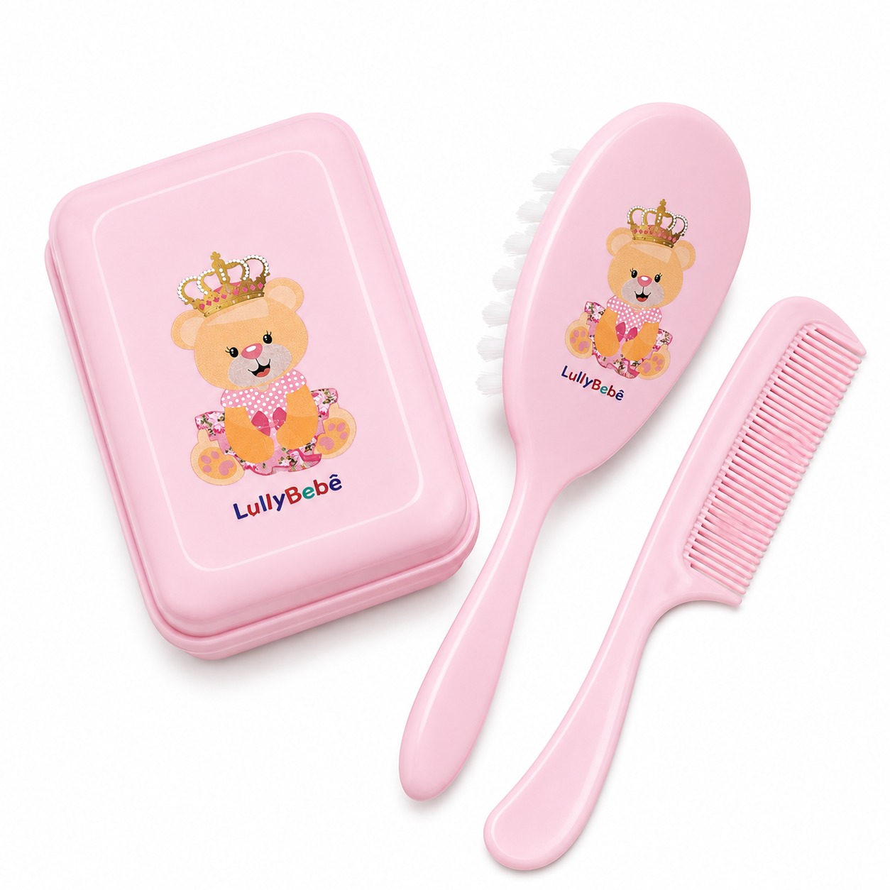 Kit Higiene Lully Bebê Formato com 03 Peças