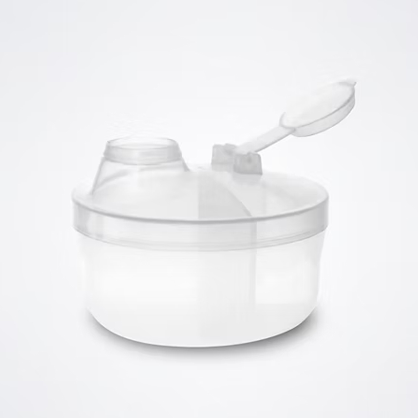 Pote Para Leite Em Pó Lully Bebê Com 3 Divisórias Pegboard