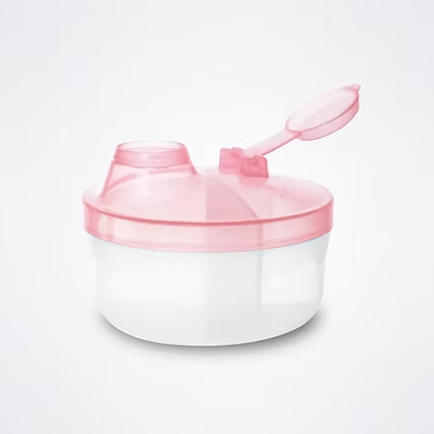 Pote Para Leite Em Pó Lully Bebê Com 3 Divisórias Pegboard