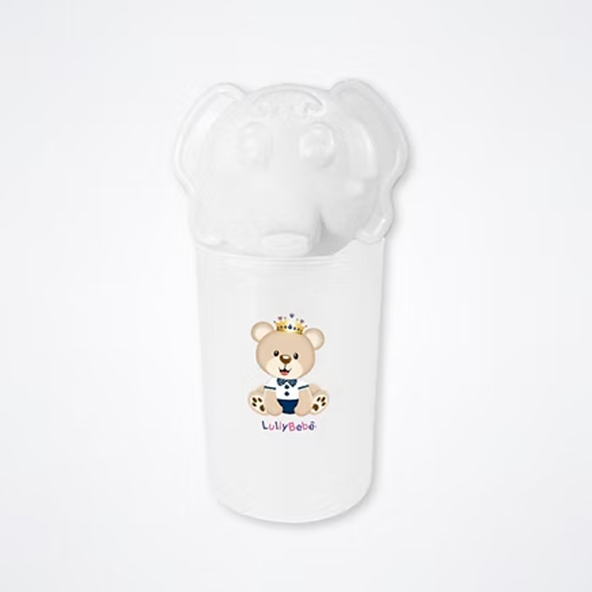 Copo Lully Bebê Tampa Formato Elefante 250ml