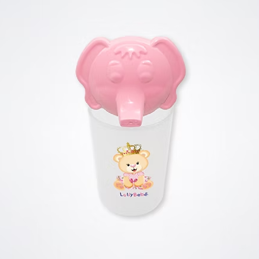 Copo Lully Bebê Tampa Formato Elefante 200ml