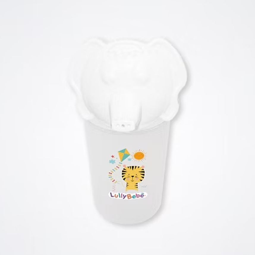 Copo Lully Bebê com Tampa Elefante 200ml