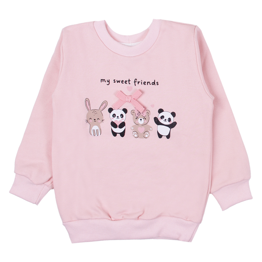 Conjunto Infantil Kookabu Casaco Estampa Bichos E Legging