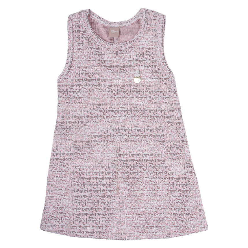 Salopete Infantil Kookabu E Camisa Tricoline Tweed Shine