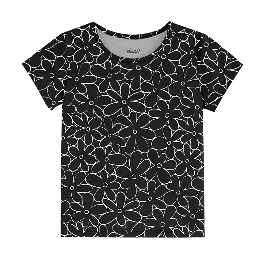 Blusa Infantil Elian Manga Curta Estampas Sortidas Blusa Infantil Elian Manga Curta Estampas Sortidas