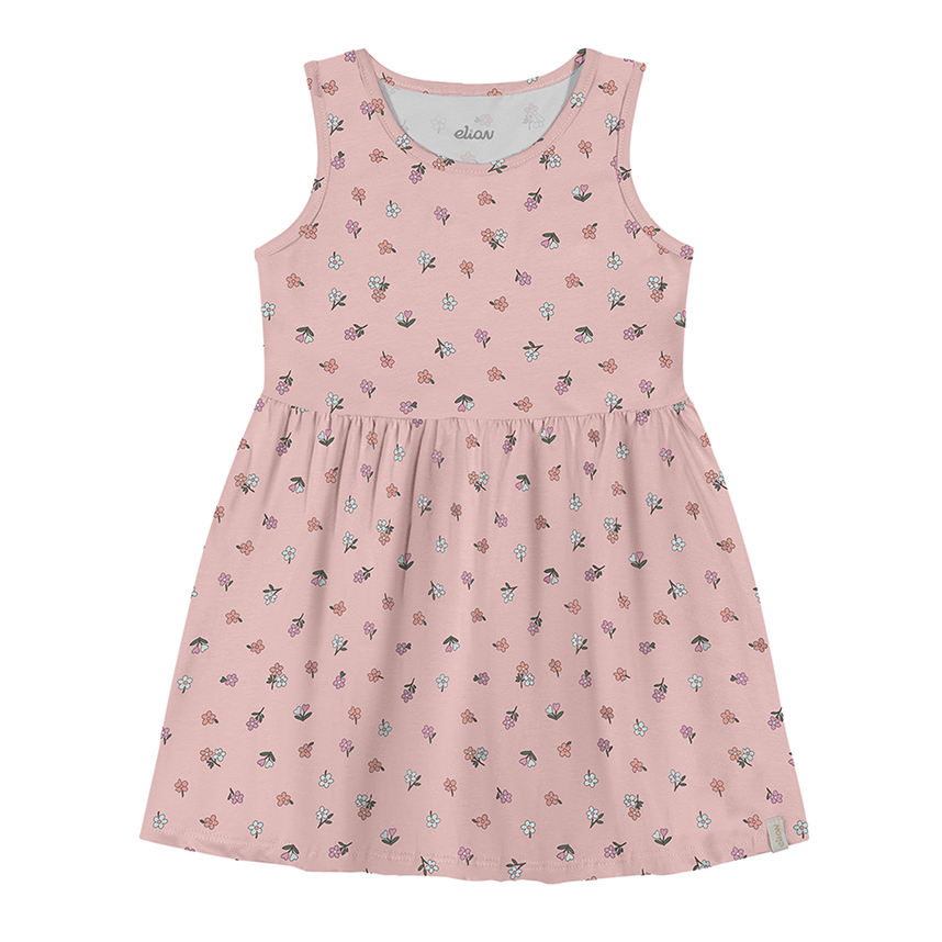 Vestido Infantil Elian Regata Estampas Sortidas