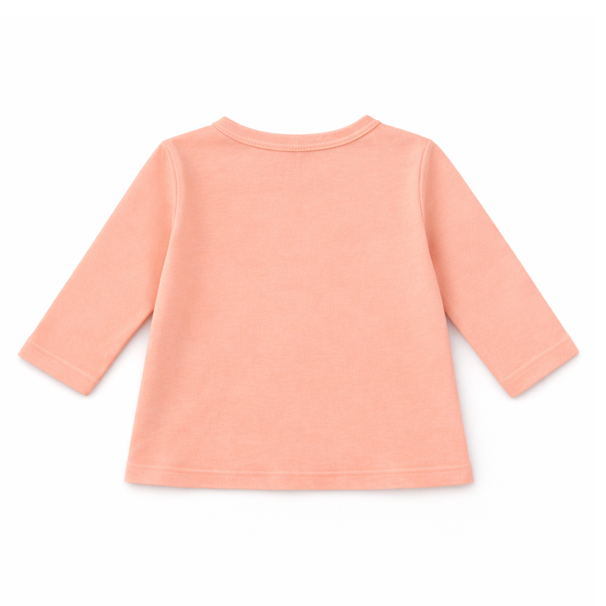 Blusa Infantil Color Girl Manga Longa Estampa Capivara
