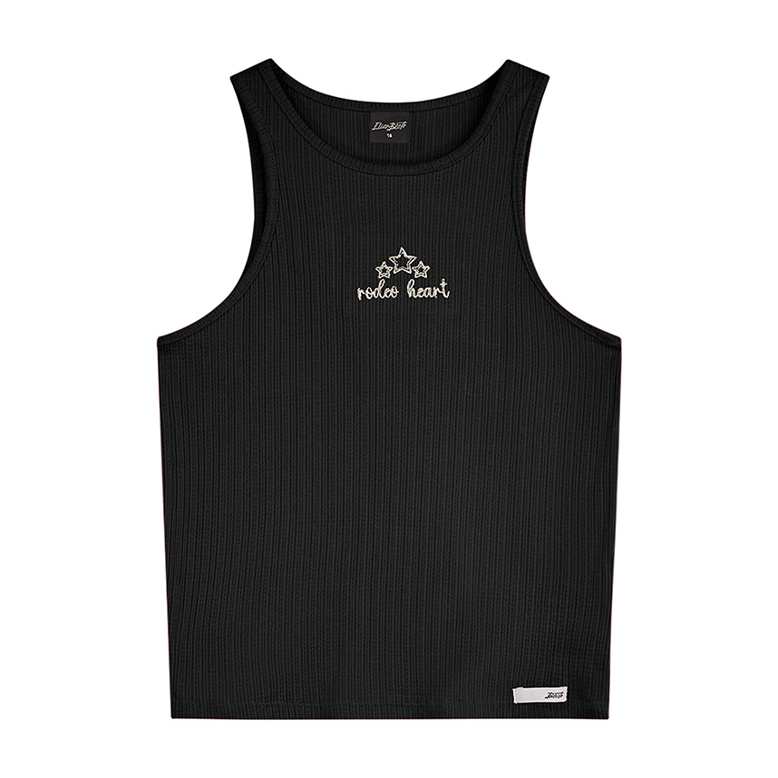 Blusa Juvenil Beats Cavada Bordado Rodeo Heart