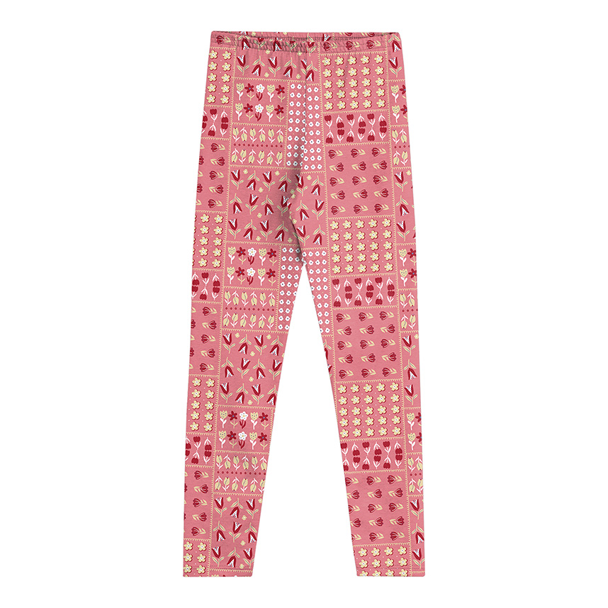 Calça Legging Infantil Elian Em Cotton Estampas Sortidas