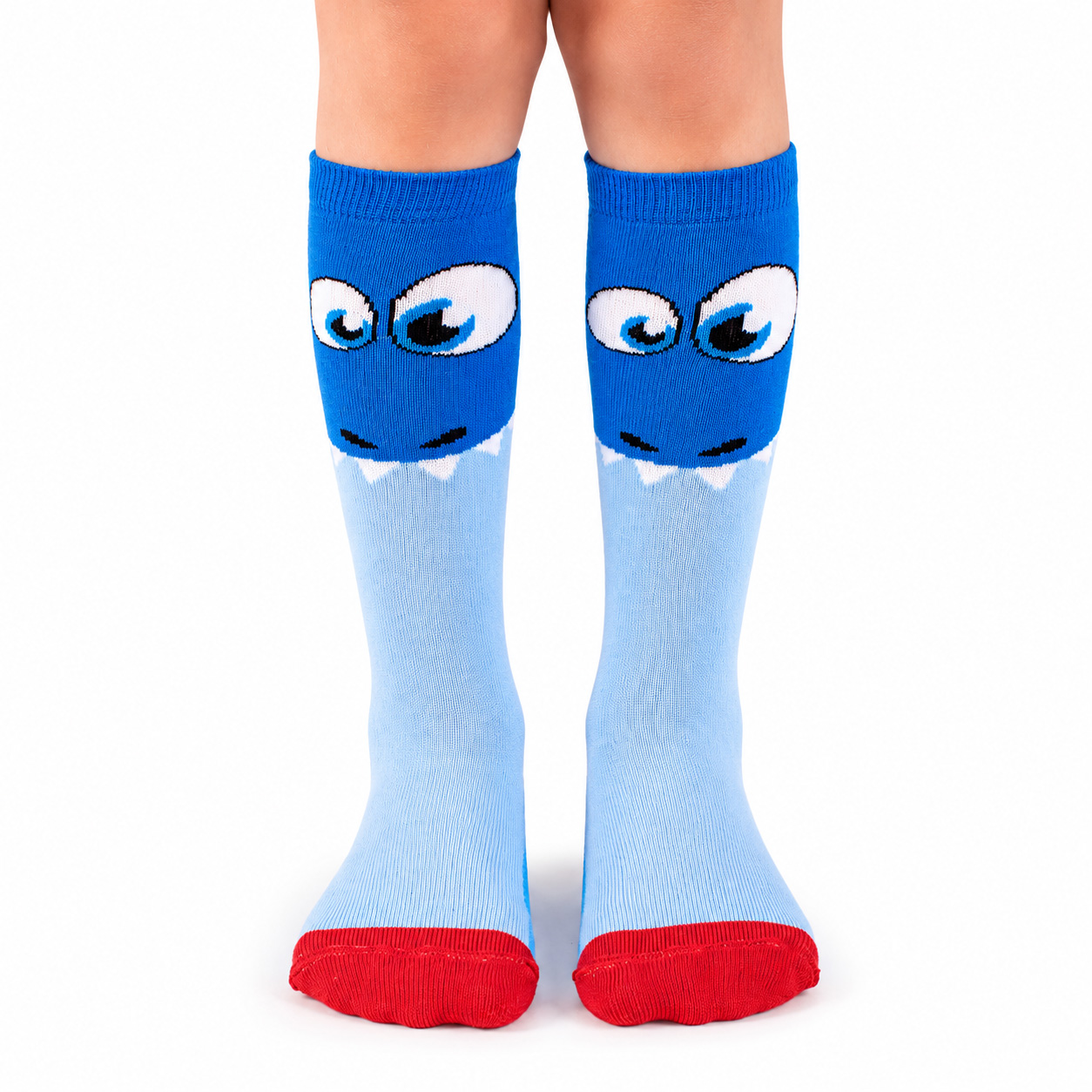 Meia 3/4 Infantil Cano Longo Duck Galochita Estampada