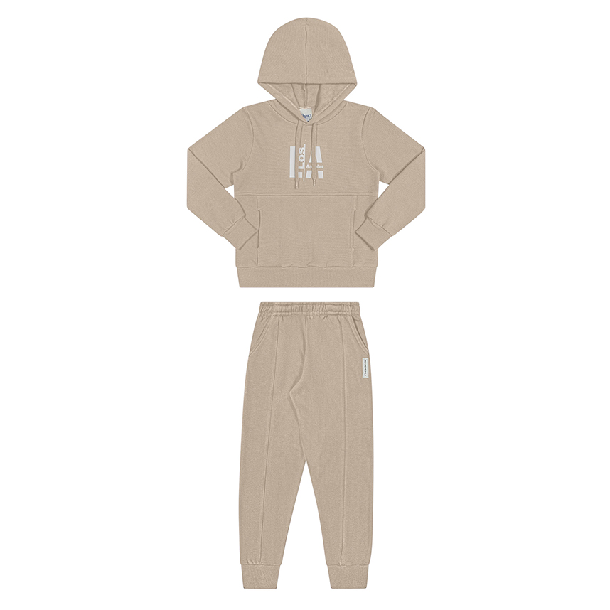 Conjunto Infantil Angerô Blusa Estampa Los Angeles e Calça