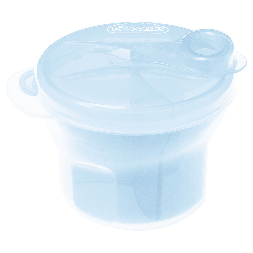 Pote para Leite em Pó Pimpolho Dosador Azul