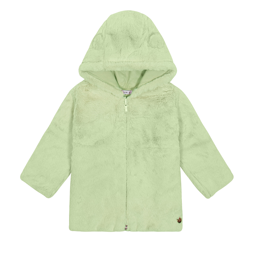Casaco Bebê Trick Nick com Capuz Forrado em Pelo