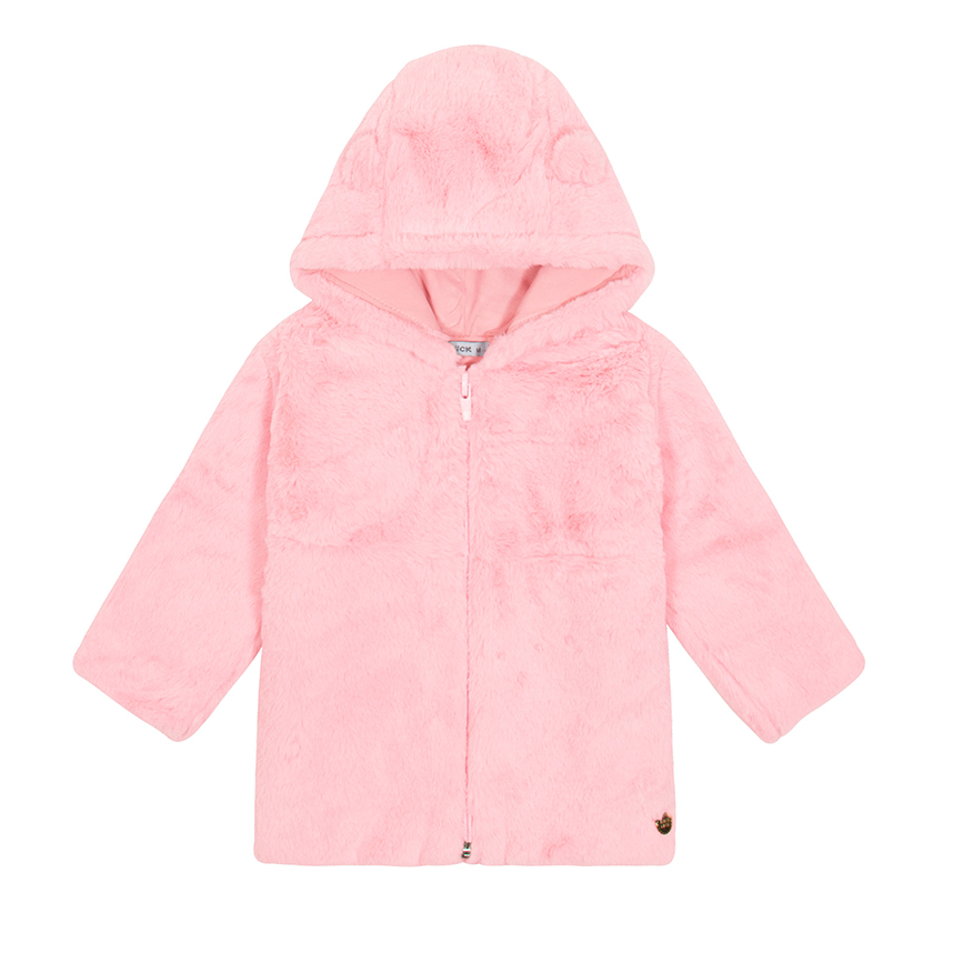 Casaco Bebê Trick Nick com Capuz Forrado em Pelo