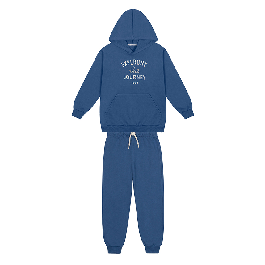 Conjunto Infantil Trick Nick Blusão Bordado Explore e Calça