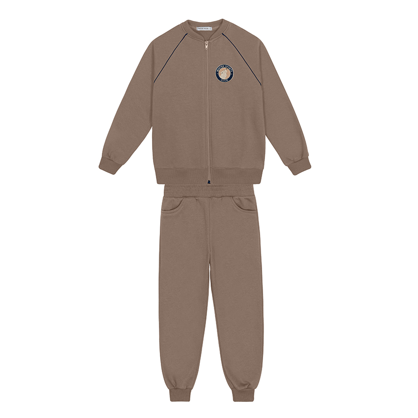 Conjunto Infantil Trick Nick Jaqueta com Bordado e Calça