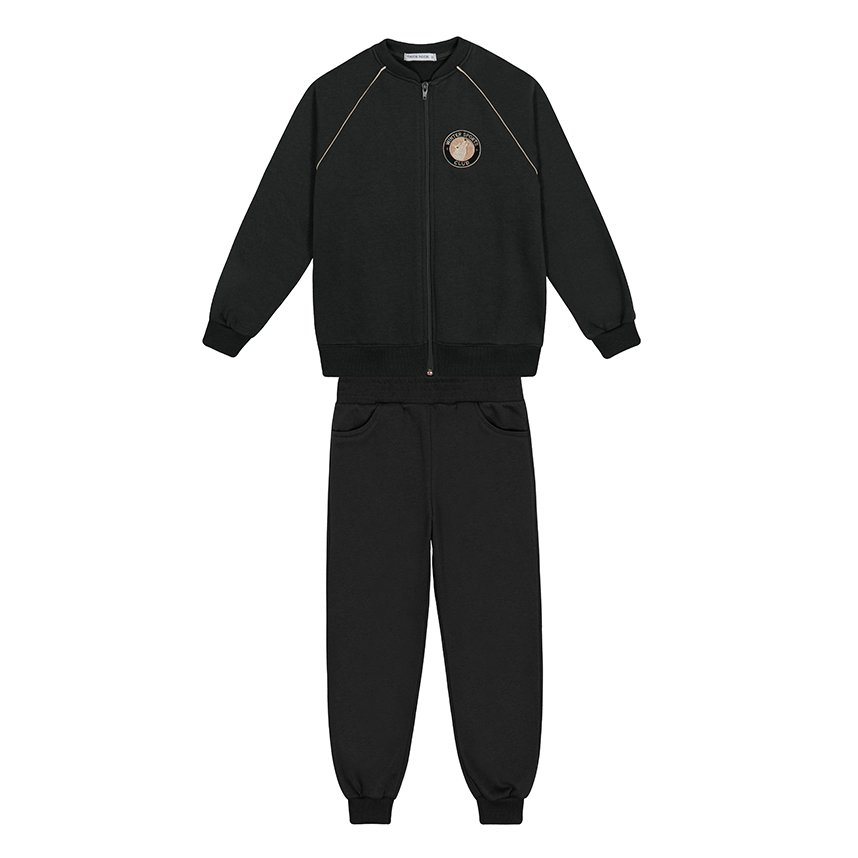 Conjunto Infantil Trick Nick Jaqueta com Bordado e Calça