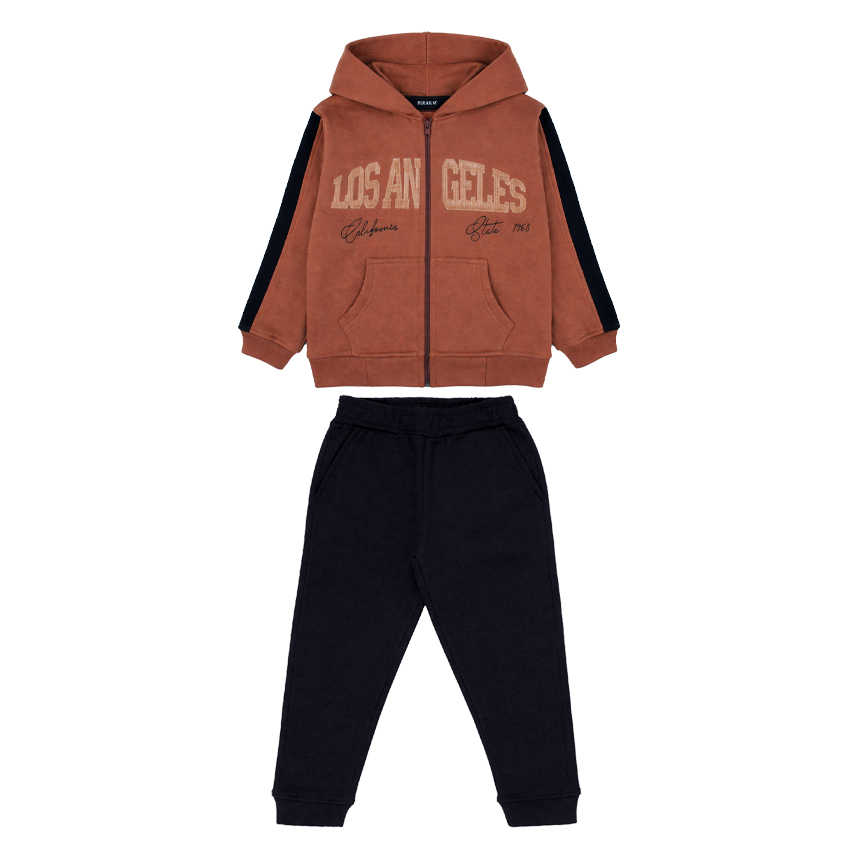 Conjunto Infantil Vrasalon Blusão Bordado Los Angeles e Calça