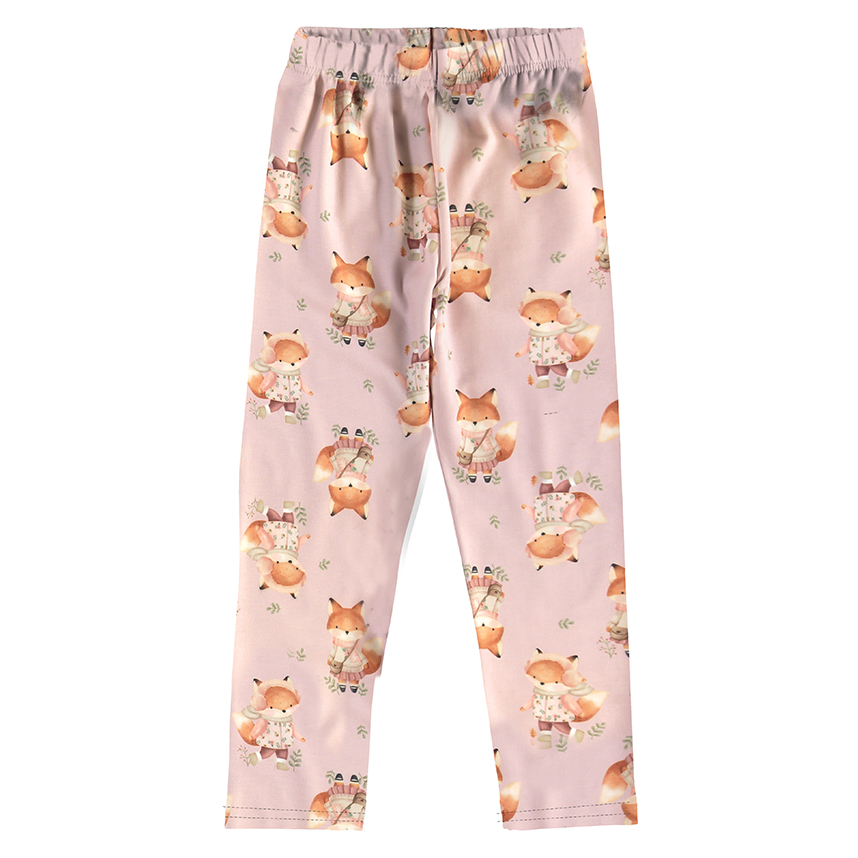 Calça Legging Infantil Rovitex Estampa Raposinha