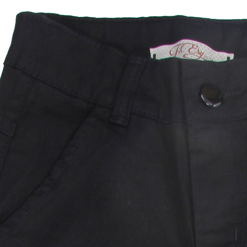 Calça Sarja Infantil Tom Ery Wide Leg com Bolso Lateral