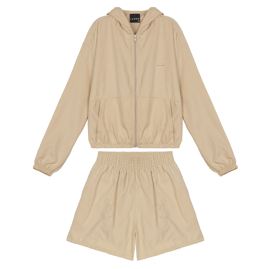 Conjunto Juvenil Lamon Jaqueta Com Capuz E Short