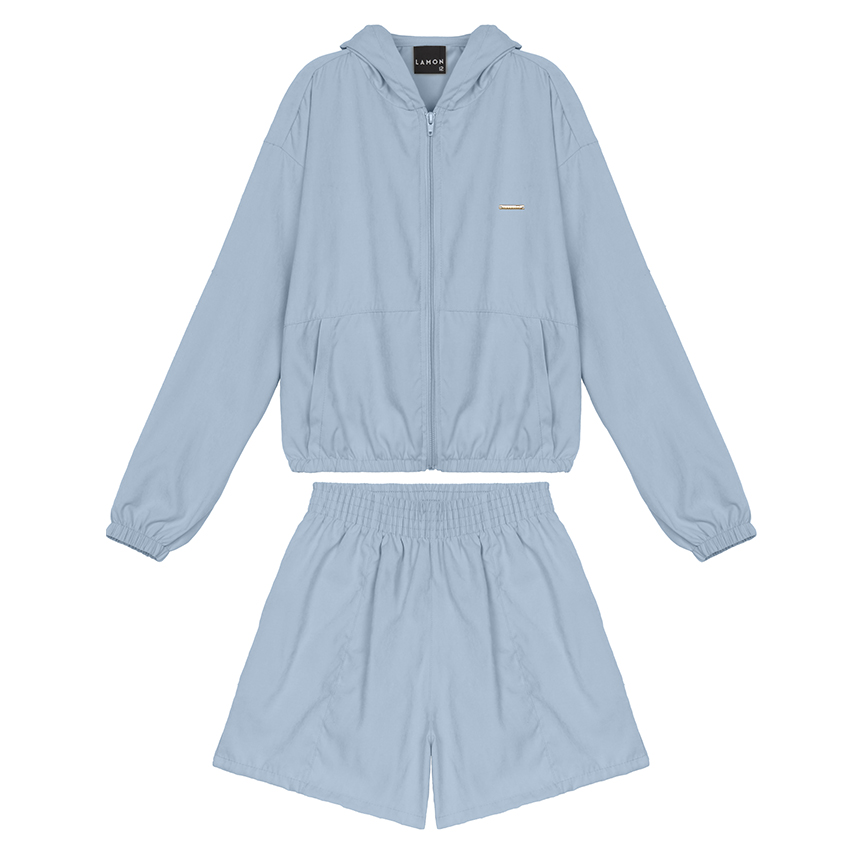 Conjunto Juvenil Lamon Jaqueta Com Capuz E Short