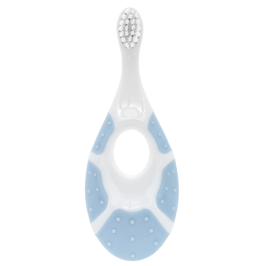 Escova Dental Bebê Buba Primeiros Dentinhos Azul