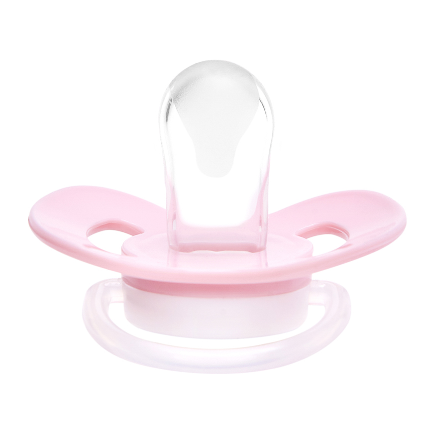 Chupeta Bebê Buba Comfort Noturna Nuvem Rosa Tam 1