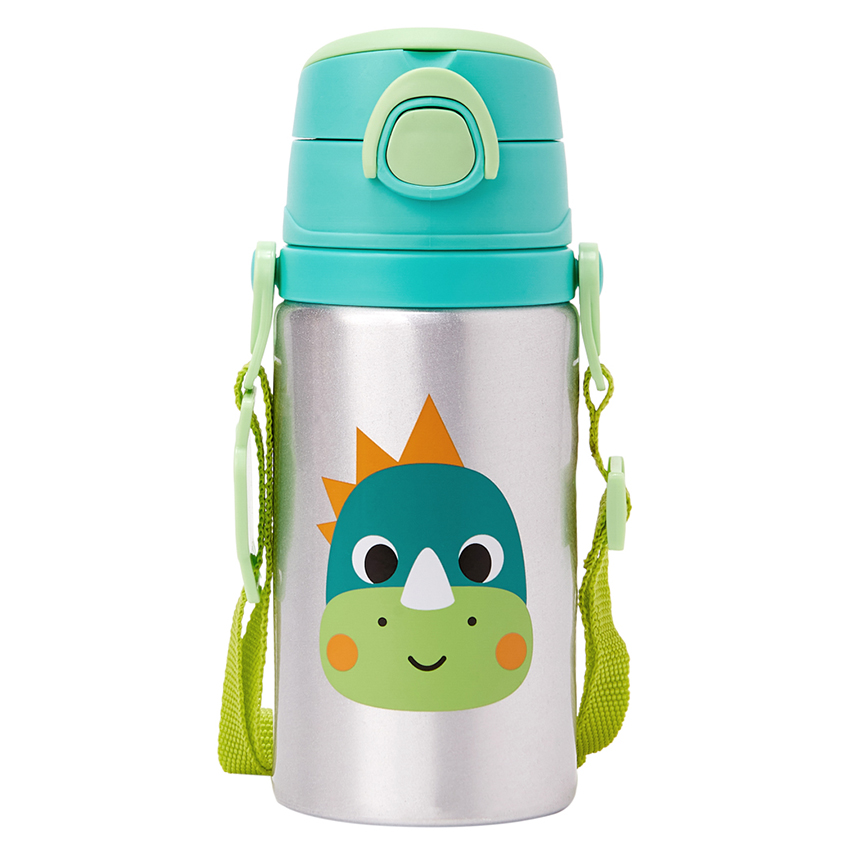 Garrafinha de Alumínio Infantil Buba Zoo Leão 450 ml