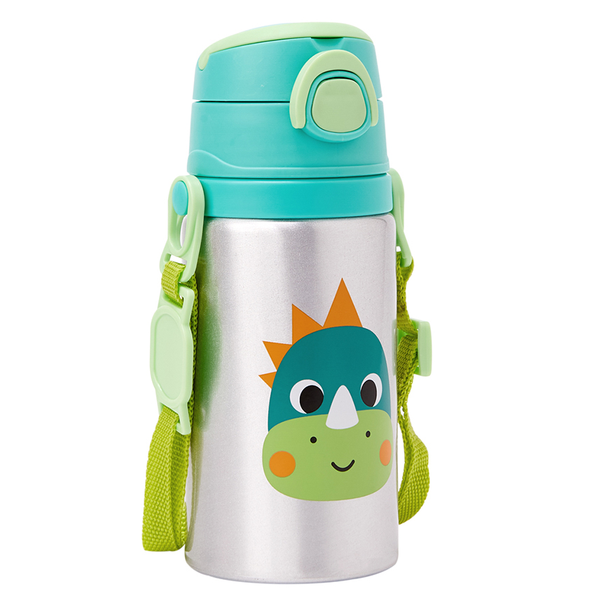 Garrafinha de Alumínio Infantil Buba Zoo Leão 450 ml