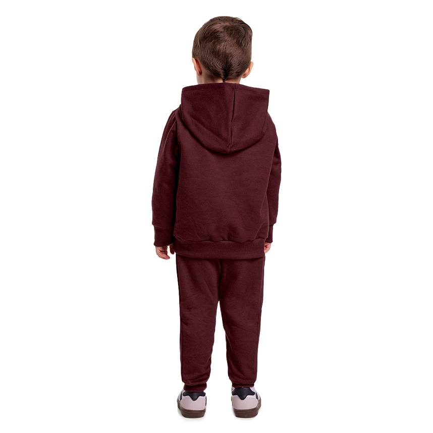 Conjunto Infantil Fakini Blusão Bordado Com Capuz E Calça