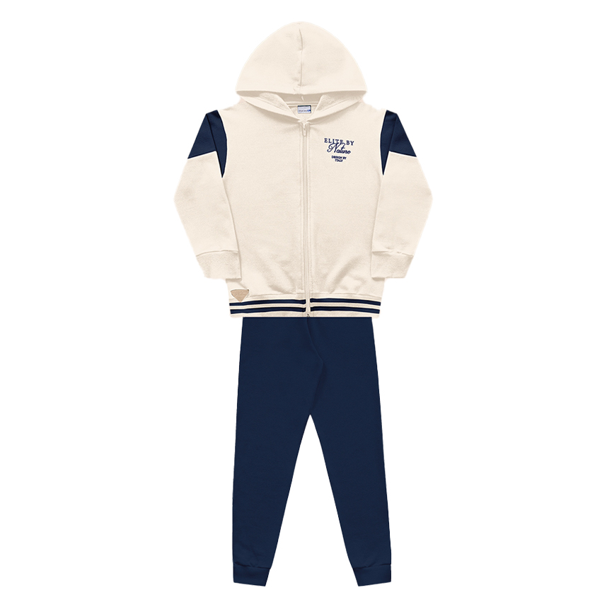 Conjunto Infantil Fakini Jaqueta Estampa Elite E Calça