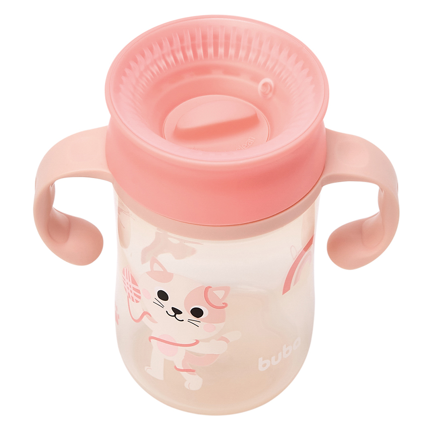 Copo de Treinamento Buba Zoo Gatinho 360 ml